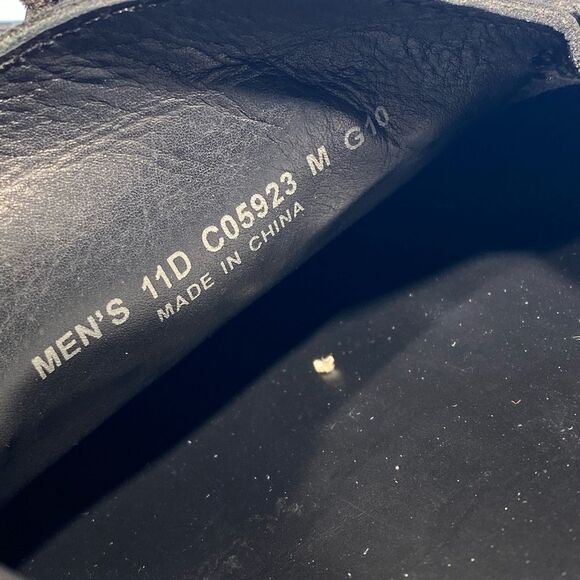 COPY - Cole Haan Gunnison II Mens 11 D Driving Loafers Black Moc Toe Casual Lac… - Picture 7 of 8